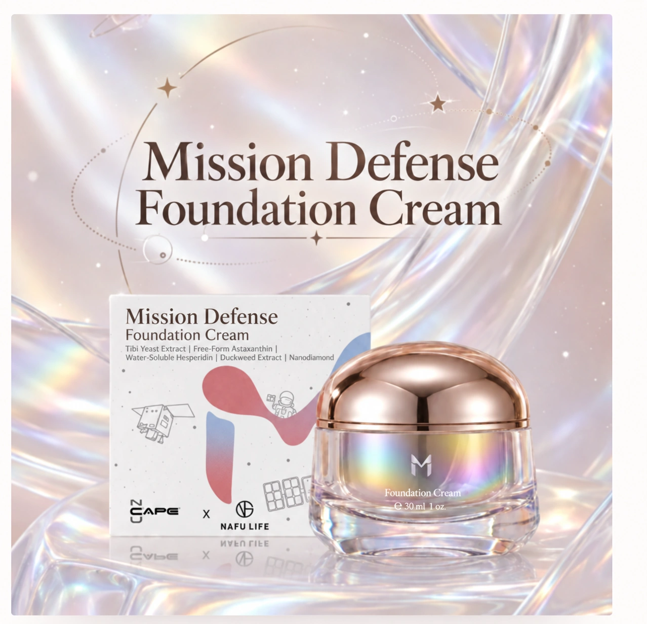 Mission Defense Foundation Cream — NAFU LIFE product photograph